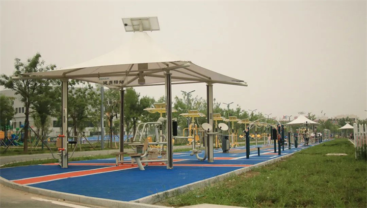 濱州市無棣縣的全民健身活動(dòng)中心